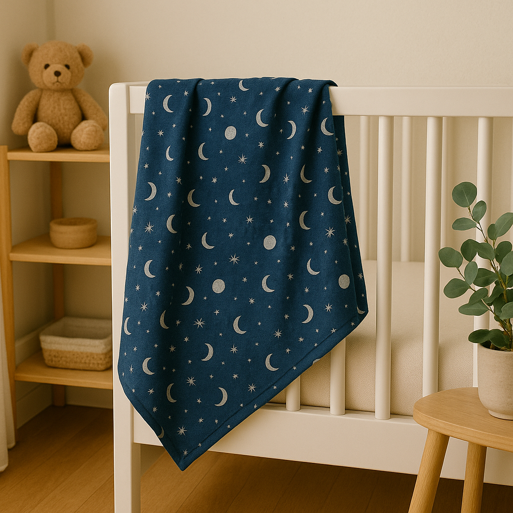 Celestial Shibori Swaddle