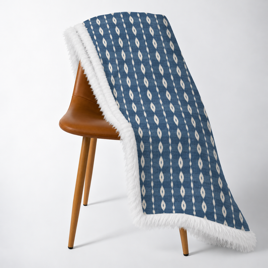 Blankie- Vintage Ikat Denim