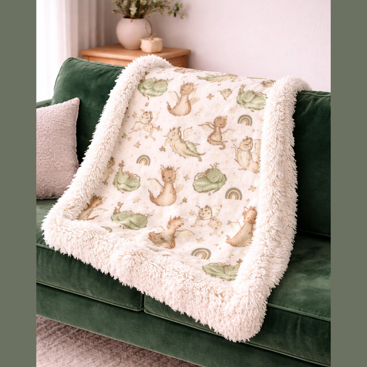 Blankie- Baby Dragons