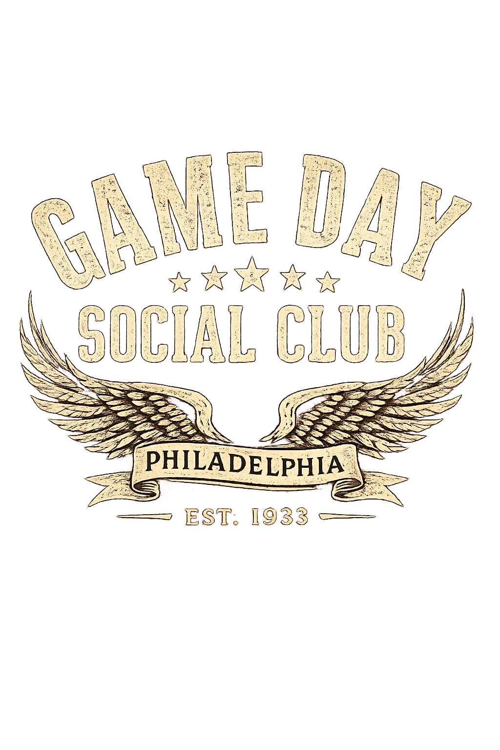Game Day Social Club™ Cropped Off-the-Shoulder Sweatshirt